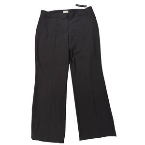 Tahari Arthur S. Levine Trey Black Wide Leg Dress Pants Womens size 16 NEW